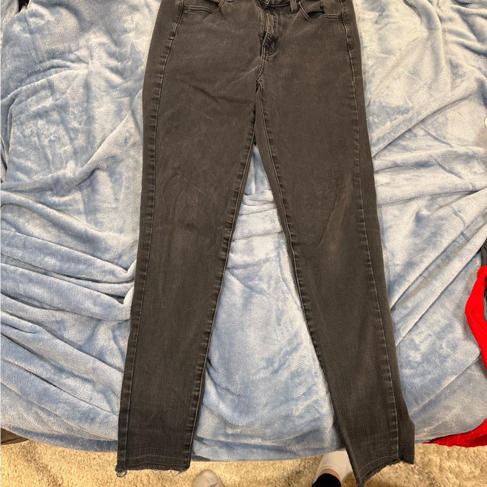 American Eagle Outfitters Dark Gray Skinny Jeans